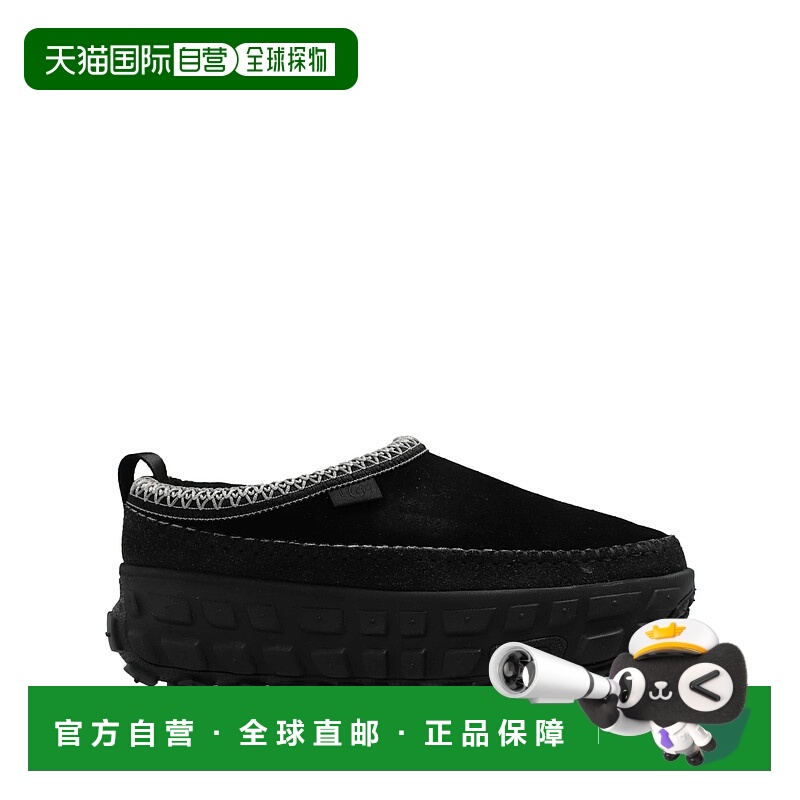 1h可退 UGG 男士商务休闲鞋 1154530BBLC SS2025 黑色 厚底休闲鞋