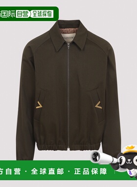 VALENTINO 男士夹克 8V3CIP79AWK365 SS2026 绿色 GIUBBINO