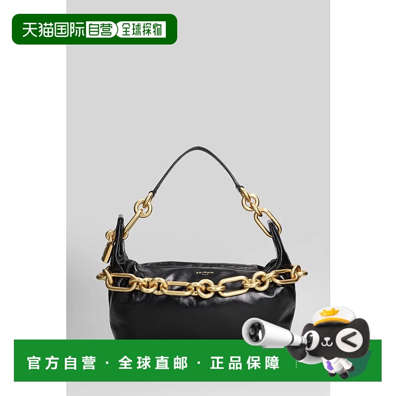1h可退 BALMAIN 女士单肩包 428186FN0BS002LMTE AW2025 黑色