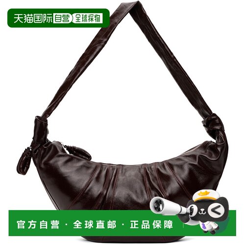 Lemaire 女士 棕色大号 Croissant 单肩包 BG0000LF1329BR401FON
