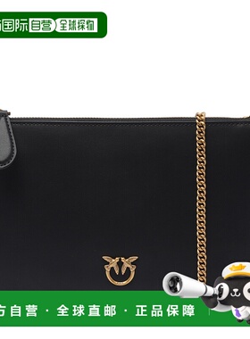 PINKO 女士钱包 100455A0F1Z99Q AW2025 黑色 FLAT CLASSIC VITEL