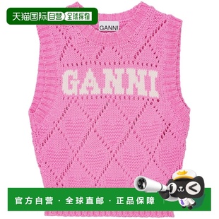 AW2024 K2317295 粉红色 女士针织毛衣 GANNI