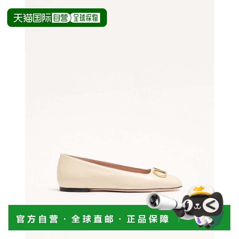 VALENTINO GARAVANI 女士芭蕾一脚蹬乐福鞋单鞋 8W0S0PI8RREREN