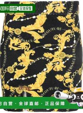 VERSACE JEANS 女士半身裙 75HAEM41CM34NG89 AW2023包臀裙