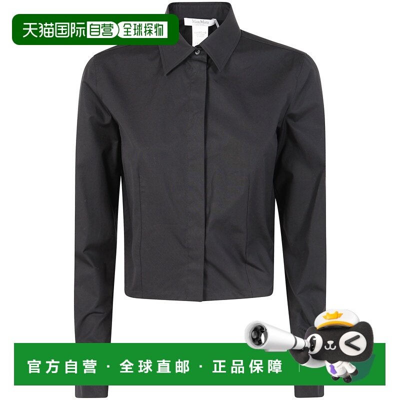 MAX MARA 女士衬衫 2511111253600003 SS2025 黑色