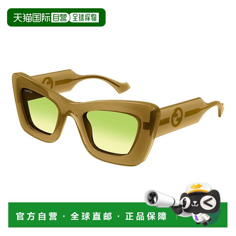 潮奢 Gucci 古驰 女士 -sunglasses 太阳镜 GG1552S004YGR