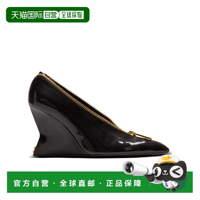 1h可退 BALMAIN 女士高跟鞋 FN0UA175LPAT0PA AW2025 黑色 Balmai