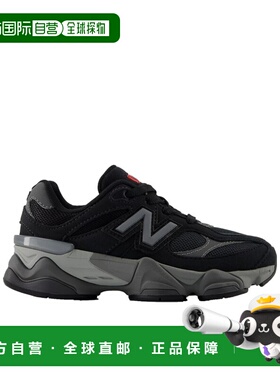 1h可退 NEW BALANCE 男童运动鞋 PC9060BK AW2025 黑色 9060系带