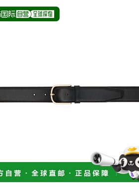 1h可退 潮奢 TOTÊME 女士 黑色 Wide 腰带 241WAM972LE0025