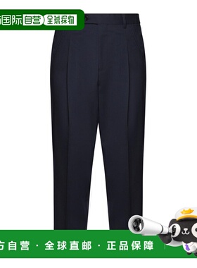 BE ABLE 男士休闲裤 RAULWBSBLU SS2025 蓝色 Virgin Wool Blend