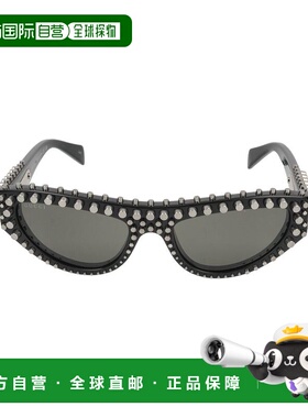 1h可退 潮奢 Gucci 古驰 女士 黑色 Cat-Eye Frame 太阳镜 GG1919