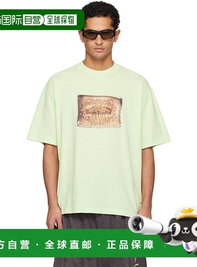 1h可退 潮奢 Acne Studios 艾克妮 男士 绿色徽标 T 恤 CL0391