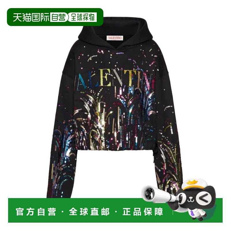1h可退 VALENTINO 女士卫衣 2B3MF21B7PR0NO SS2023 花色 刺绣平