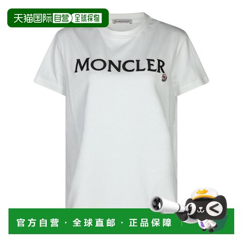 MONCLER 女士衬衫 J20938C0001189AIJ033 CO 白色 【付后1h可退】