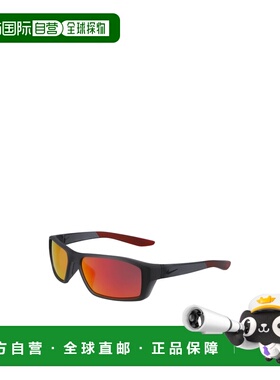 NIKE 男士太阳镜 FJ1987021 AW2025 红色 几何框太阳镜