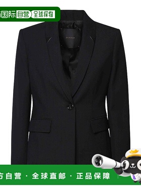 PINKO 女士西服 103694A213Z99 AW2024 黑色 Pinko Jacket  