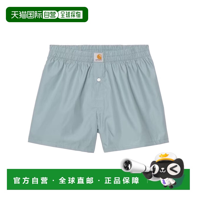 1h可退 CARHARTT WIP 男士沙滩裤 I03235533EXX AW2025 灰色