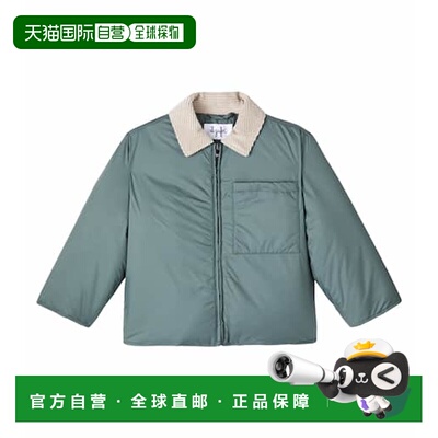 1h可退 潮奢 il gufo 男童 婴儿灯芯绒饰边高科技夹克童装