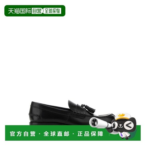 TOD'S 男士商务休闲鞋 XXM26C0HG30LYGB999 SS2025 黑色乐福鞋