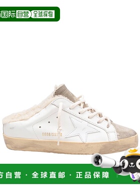 1h可退 潮奢 GOLDEN GOOSE 女士 goose snakers super sabot 金色