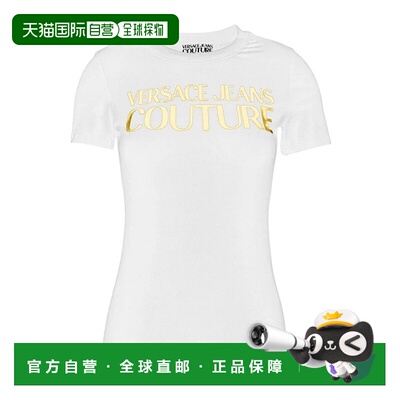 VERSACE JEANS 女士T恤 79HAHT02CJ03TG03 AW2025短袖女装