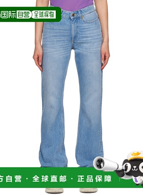 1h可退 潮奢 Stockholm Surfboard Club 女士 蓝色 Bootcut 牛仔