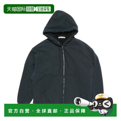 ACNE STUDIOS 女士卫衣 AI0179BM0 SS2025 黑色帽衫