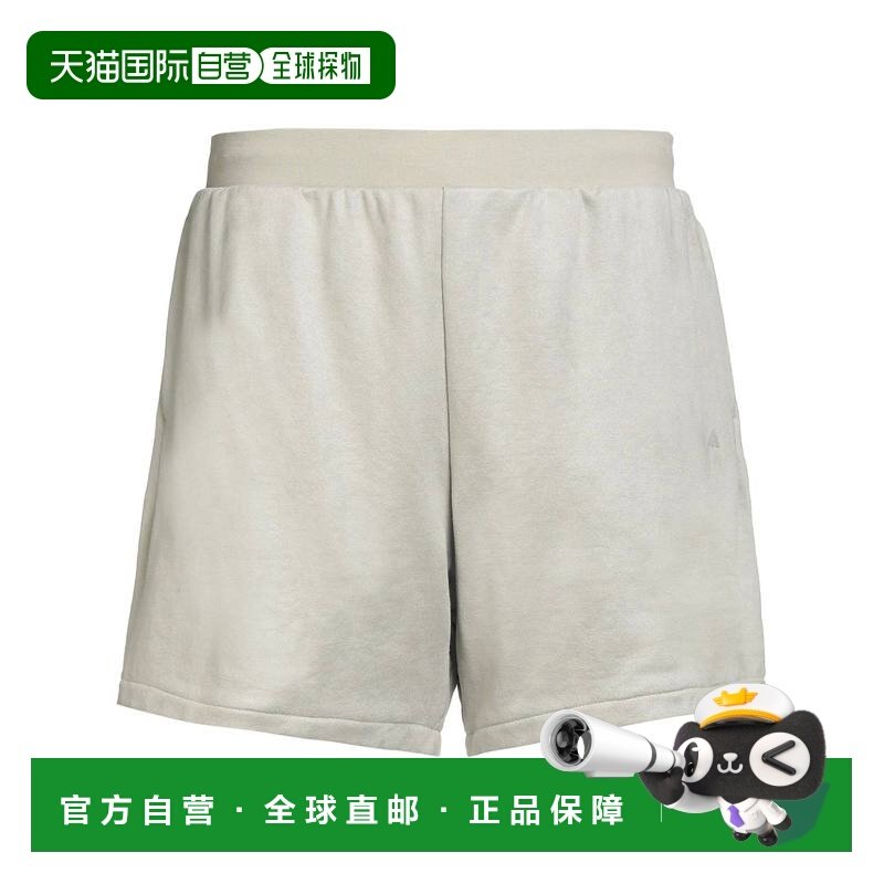 潮奢 adidas 阿迪达斯 男士 运动短裤 green绿色 舒适时尚