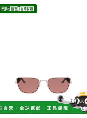 FENDI 男士眼镜 FE40188U28Y AW2025 粉红色 方框太阳镜