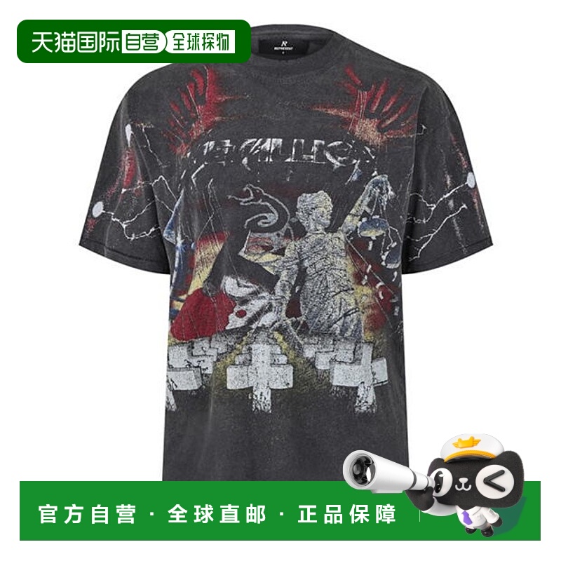 1h可退 潮奢 Represent 男士 Puppets T恤 grey灰色 舒适时尚
