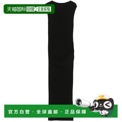 rick owens 瑞克 欧文斯 女士 黑色 Hollywood Babel 连衣裙 RP01