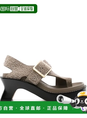 LOEWE 女士凉鞋 L814465X924160-2 SS2024 绿色 Loewe Ease Heel