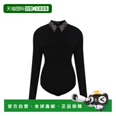 VERSACE 黑色连体衣 AW2025 女士T恤 10216341A144751B000