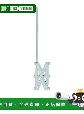 MAX MARA 女士项链 4726065106020 AW2025 白色 皮革字母吊饰