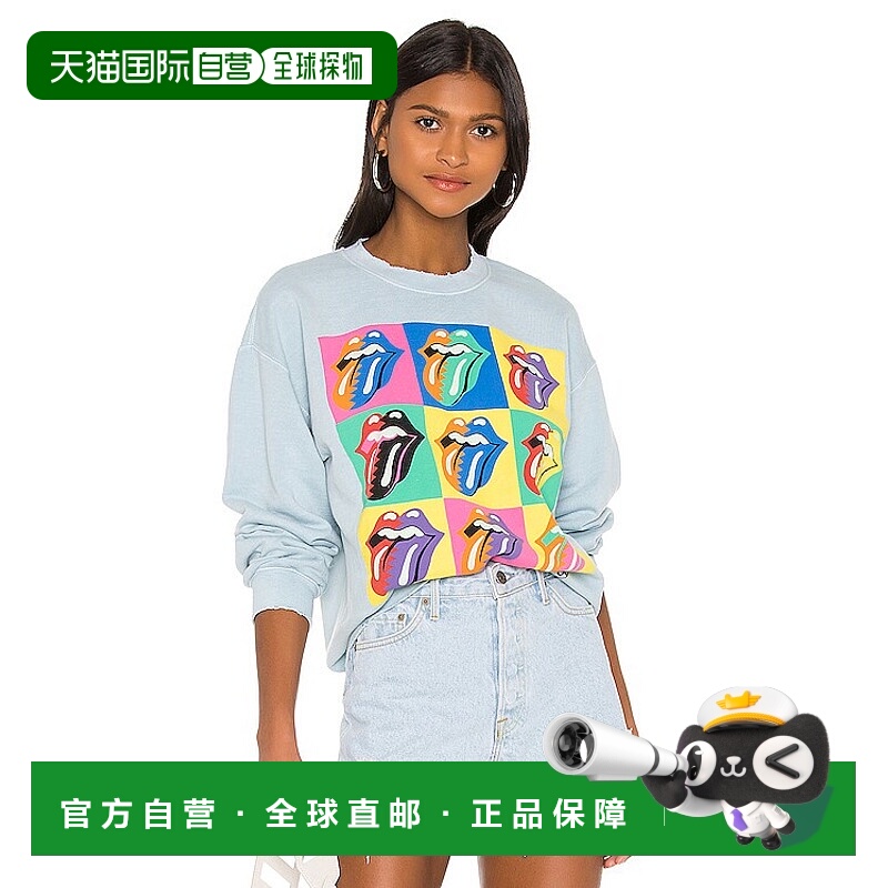 1h可退 潮奢 Madeworn 女士 Rolling Stones 89 Tongue 多运动衫