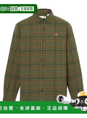 Timberland 男士衬衫 TB0A6V4AEI21EI21 SS2025 绿色