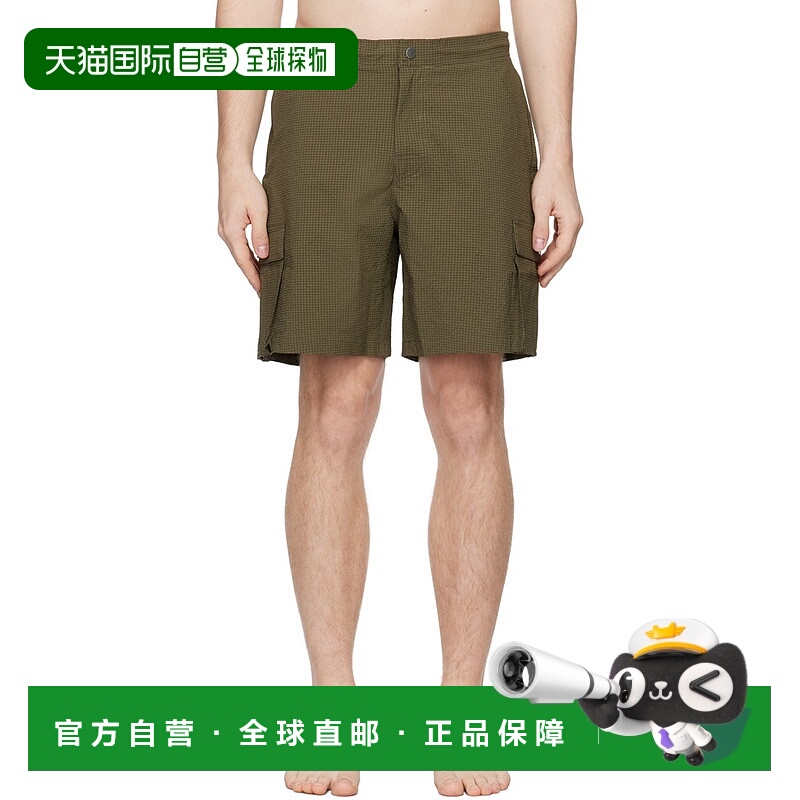 1h可退 潮奢 OAS 男士 卡其色 Chase Cargo 泳裤 530101