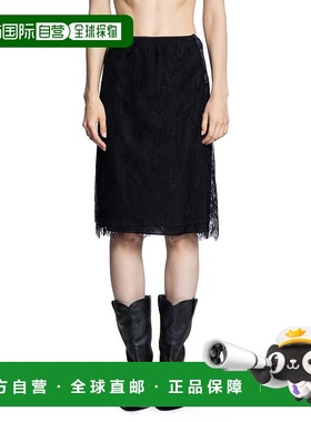 PRADA 女士半身裙 P102Z17VMF0002 AW2025 黑色 Prada Skirts
