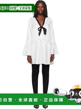 1h可退 潮奢 Kika Vargas 女士 白色 Issa 连衣裙 KVDISSA285XXS