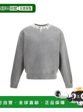 1h可退 潮奢 Palm Angels 棕榈天使 男士 灰色 Neck Logo Regular