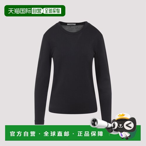 LEMAIRE 女士T恤 TO1441LJ1016BK998 SS2026 黑色