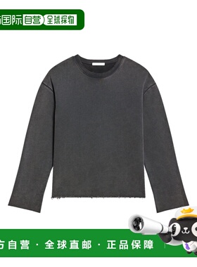 HELMUT LANG 男士针织毛衣  SS2025 O10HM502001黑色长袖