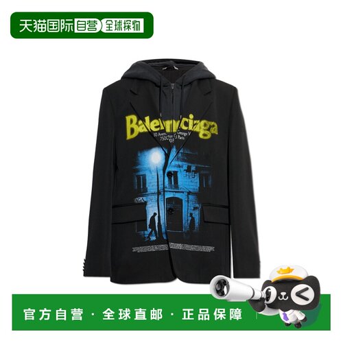 BALENCIAGA 男士夹克 A001Y3TTT121000 AW2026 黑 【付后1h可退】