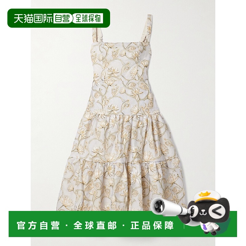 1h可退 潮奢 AGUA BY AGUA BENDITA 女士 Lima Soledad 精饰印花