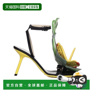 LOEWE 女士高跟鞋 L814465X551100BLACK AW2023 花色凉鞋