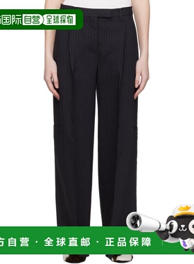 1h可退 潮奢 Acne Studios 艾克妮 女士 黑色 Tailored Pinstripe