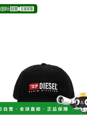 DIESEL 男士帽子 A113560PFAA9XX CO 黑色 Corry-Div-Wash logo b