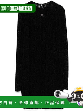 GIVENCHY 女士连衣裙 BW22AZ20H1001 SS2025 黑色 长袖连衣裙