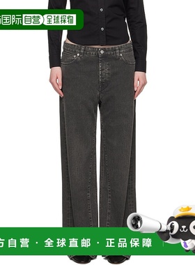 1h可退 潮奢 Our Legacy 女士 黑色 Treble Cut 牛仔裤 W2255TCC