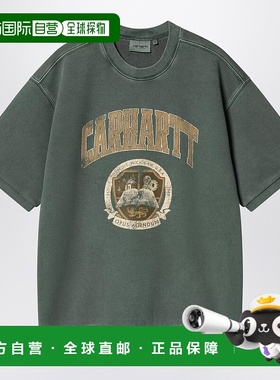 1h可退 潮奢 CARHARTT WIP 男士 Library 绿色卫衣(Conifer) I034